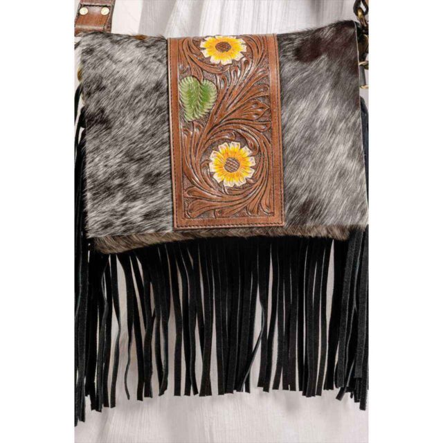 Harion Tooling Carving Fringe Bag