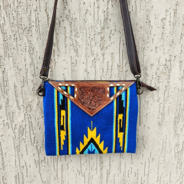Tooling Carving Saddle Blanket Rug's Bag
