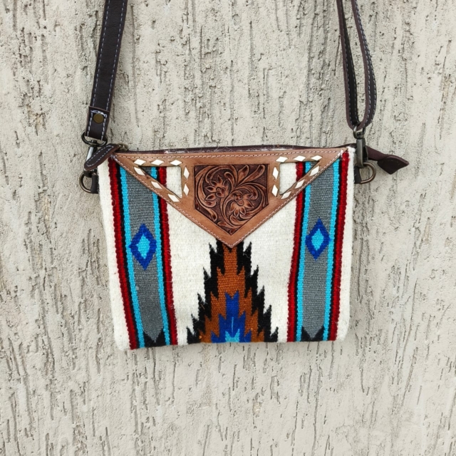 Tooling Carving Saddle Blanket Rug's Bag