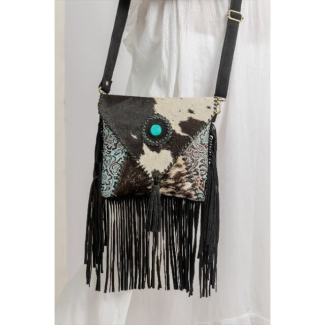 Tooling Carving Fringe Bag