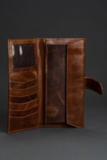 Crunch Leather Wallet - Image 6