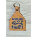 Cow Boy Keychain