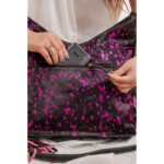 Cowhide Tooling Carving Handbag Bag - Image 2