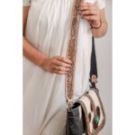 Cowhide Tooling Carving Sling Bag - Image 7