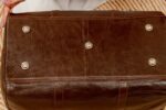 Crunch Leather Duffle Bag - Image 6