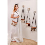 Cowhide Tooling Carving Sling Bag
