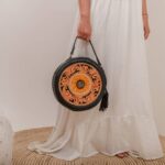 Cowhide Tooling Carving Handbag - Image 3
