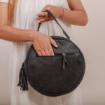 Cowhide Tooling Carving Handbag - Image 4
