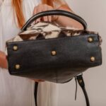 Cowhide Tooling Carving Tote - Image 4
