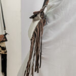 Cowhide Tooling Fringe Bag - Image 3