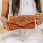 Cowhide Tooling Carving Wallet