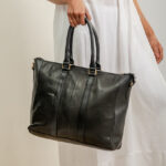 Cowhide Tooling Carving Handbag - Image 5