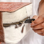 Cowhide Tooling Carving Jewelry Box - Image 4