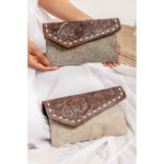 Cowhide Tooling Carving Wallet