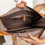 Tooling Carving Saddle Blanket Handbag - Image 8