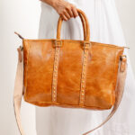 Tooling Carving Saddle Blanket Handbag - Image 5