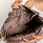 Cowhide Tooling Carving Handbag - Image 7