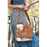 Cowhide Tote Bag