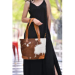 Cowhide Tote Bag