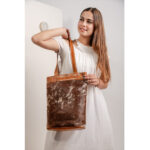 Cowhide Tote Bag - Image 4