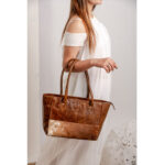 Cowhide Tote Bag