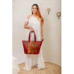 Cowhide Tote Bag