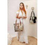 Cowhide Tote Bag
