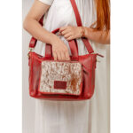Cowhide Tote Bag - Image 6