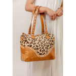 Cowhide Tote Bag