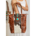 Cowhide Tote Bag - Image 5