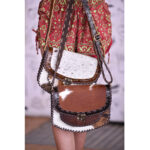 Handmade Stitch Leather Bag - Image 2