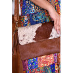 Envelope Cowhide Sling Bag - Image 6