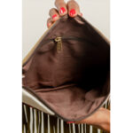 Cowhide Patch Fringe Bag - Image 8