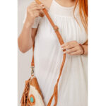 Venus Cowhide Fringe Bag - Image 6
