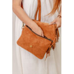 Venus Cowhide Fringe Bag - Image 8