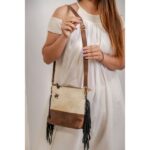 Leather Fringe Ladies Bag