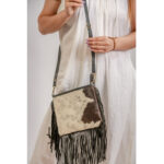 Fringe Natural Hide Bag - Image 4