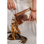 Baby Cowhide Fringe Bag - Image 4