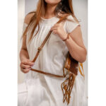Baby Cowhide Fringe Bag - Image 5