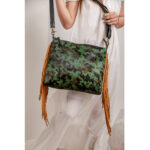 Cowhide Fringe Bag - Image 3