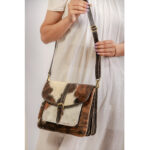 Cowhide Fringe Bag - Image 3