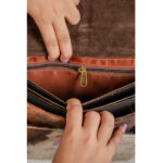 Cowhide Fringe Bag - Image 6
