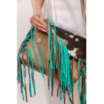 Cowhide Fringe Bag - Image 5