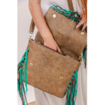 Cowhide Fringe Bag - Image 6