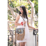 Small Cowhide Fringe Bag - Image 5