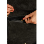 Natural Shell Cowhide Fringe Bag - Image 8
