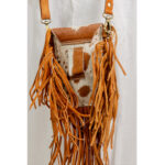 Cowhide Fringe Mobile Bag - Image 5
