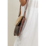 Men Leather Cowhide Sling Bag - Image 3