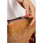 Acid Cowhide Fringe Bag - Image 3