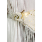 Gold Cowhide Fringe Bag - Image 3